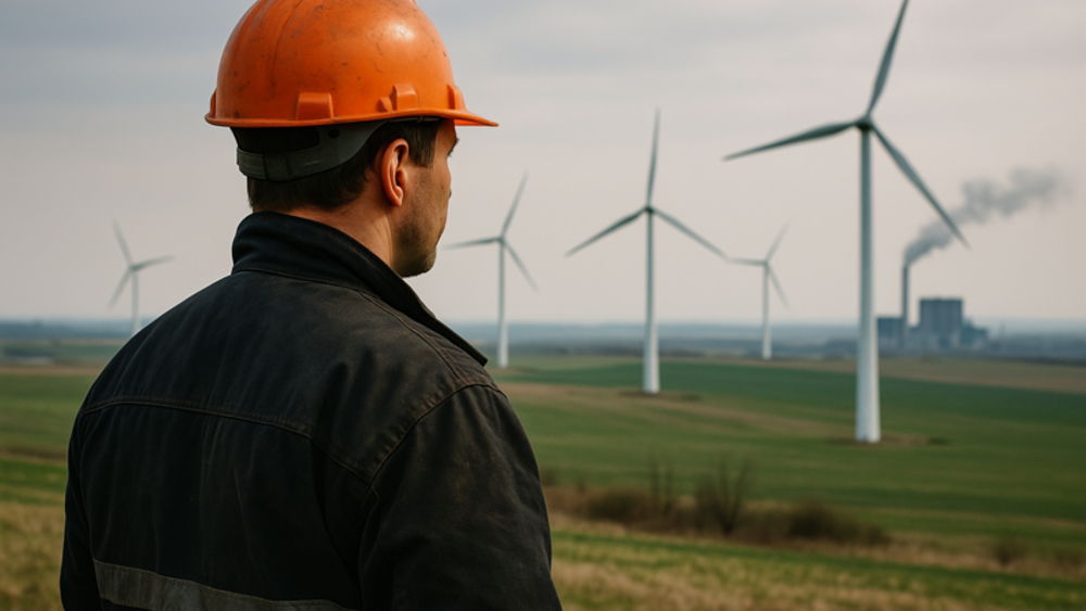 Transformacja energetyczna oczami pracownika – od węgla do wiatru.