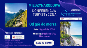 Zapraszamy do Niechorza na konferencję o nowoczesnej turystyce